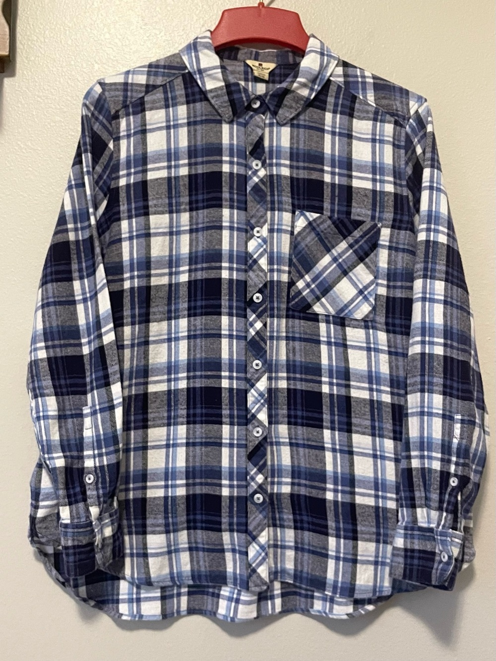 Woolrich Plaid Button Down Shirt - Soft and Lightweight - Size XL